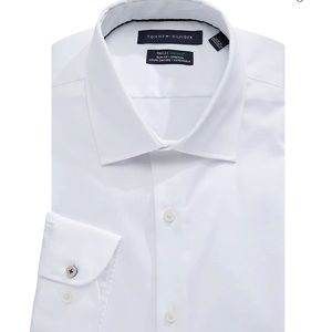 White Tommy Hilfiger Dress Shirt